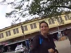 Teen girl fucks with stranger on public by Mallcuties