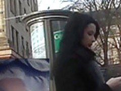 Nylon hose up ruffled petticoat