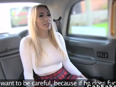 British escort banged in back seat