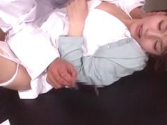 Best Japanese model Tina Yuzuki in Horny Stockings/Pansuto JAV scene