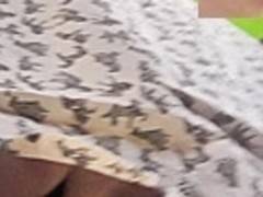 Hawt upskirt booty up cute suit