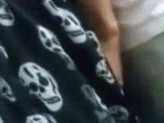 Street voyeur filmed a sexy bitch with nice butt