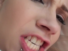 Pierced girlfriend amateur banged in butthole