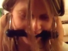 Girl gets a nice fetish present for her 19th birthday