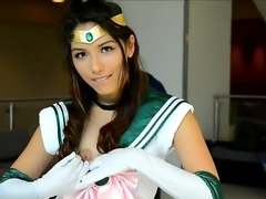 Melody Wylde Butt Plug Flashing at Comic-Con no panties