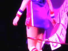 Sexy hula hoop star strips down and puts on a show! Amazing!!!
