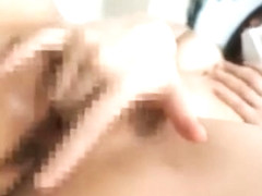 LONELY JAPANESE WOMAN PUTS ON SURGICAL MASK AND MASTURBATES