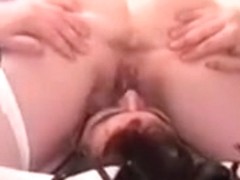 Wife in garters and nylons