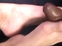 Interracial Footjob And Worship