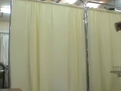 Asian schoolgirl and a big sex toy in medical fetish video