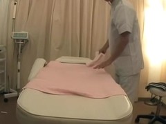 Cute Japanese bitch got slammed at a massage salon