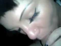 Emo girl from college gives me a head