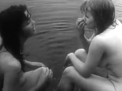 Old Vintage Hairy Clip