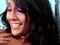 Cute lesbian ass toying and fingering