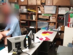 Teen Criminal Desperate To Avoid Jail Fucks Security Guard