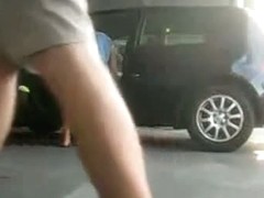 Eager up skirt voyeur hunts for juicy asses of  Latinas