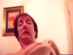 German granny blows her husband