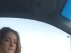 Girlfriend public car park play