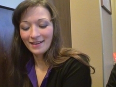 Shannon in pickup sex video with a slut riding a big dick