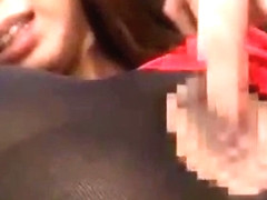 Japanese teen legs fucked in tights