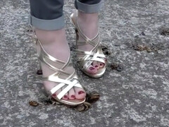 aplastar fetiche espana - silvia HD