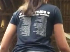 Gym shorts vpl candid