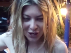 Pov car washing bikini teen blows