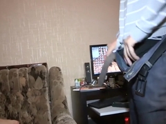 Slut enjoys surprise fucking revenge