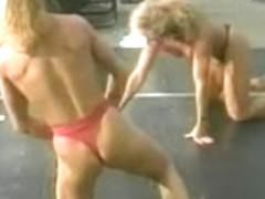 Cindy vs Tami 3 wrestling