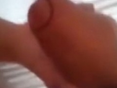 My wife allows me to toy her twat and gives me a handjob