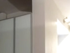 My first deep anal insertion - solo ass training, made my pussy cream