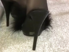 Jeans nylon feet and soles 2