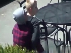 Dilettante public sex