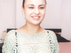 Cute Romanian Teen Strips and Masturbates