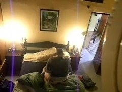 My sexually excited and slaver wife is riding my jock reverse cowgirl style