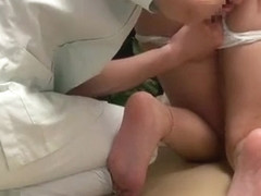 Japanese massage sex with pantyhose beauty