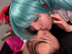 Cosplay Nippon Creampied In Hairy Pussy