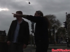 Real bigjugged dutch hooker facialized