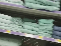 MILF Public Nudity at The Walmart - Big Titties and Masturbation
