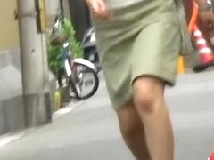 Adoring oriental honey experiences her first street sharking adventure