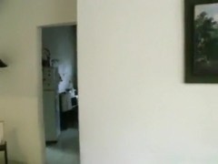 Cuckold husband comes home and busts his wife fucking a black guy