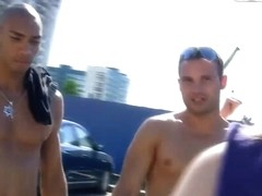 Albina and Ava are hanging out with their handsome boys and sexy girls