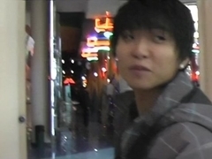 Juvenile dilettante girlfriend is barefaced for public shitter sex