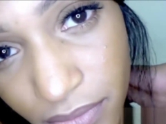 BLACK GIRL FUCKED IN THE ASS DURING PHOTOSHOOT CASTING