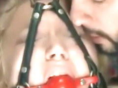 HARDCORE CRAZY Teen Slave gets Hard Anal and Deep Throat with Cumshot