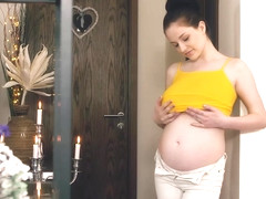 real slippery nuru masturbation with cute extreme pregnant big natural breast teen angel princess