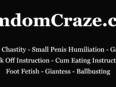 You are my slave for the day - FemdomCraze