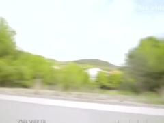 Babe Silvia have sex with the stranger for a lot of cash