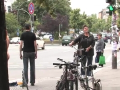 Tough chick with hot natural body