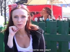 Meet and redhead screwed in the park